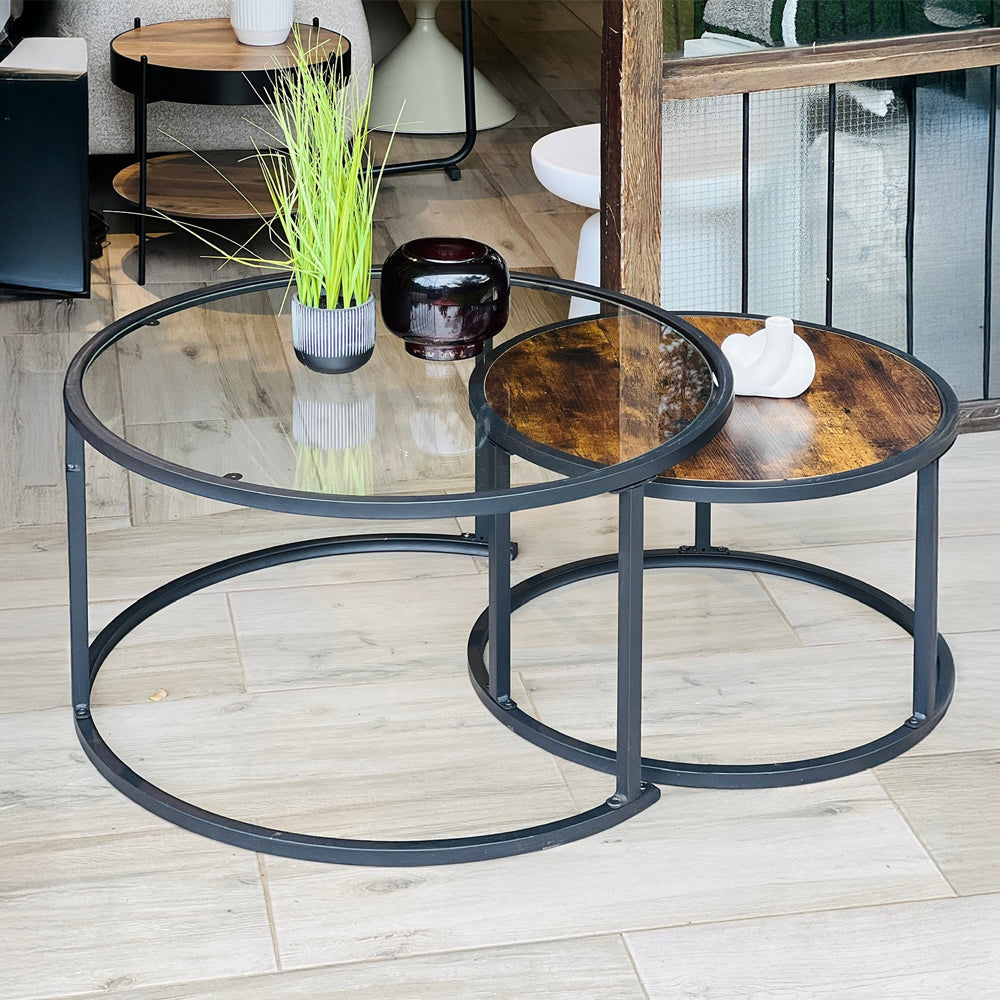 Nu Dekor - Baine Nesting Coffee Table – Homestylez