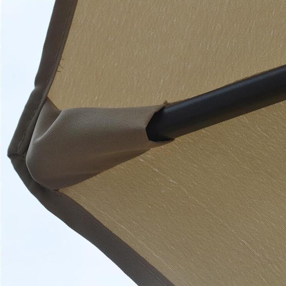 Shayd - 2M Center Outdoor Patio Umbrella With Round Base