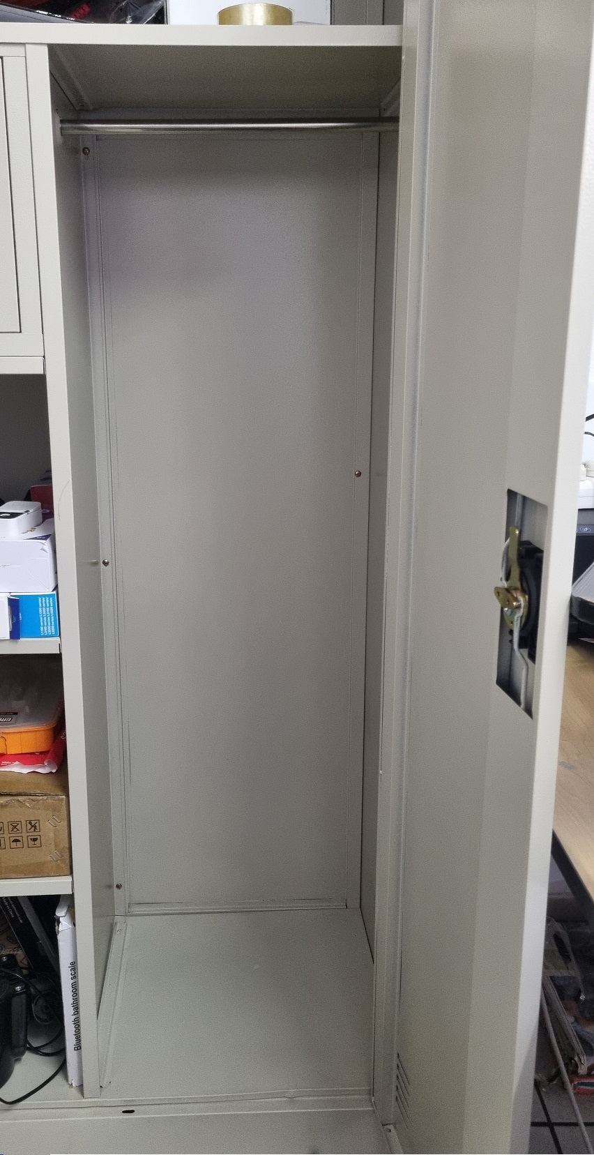 Focus - Maddix 4 Tier Storage & Hanging Cabinet With Safe