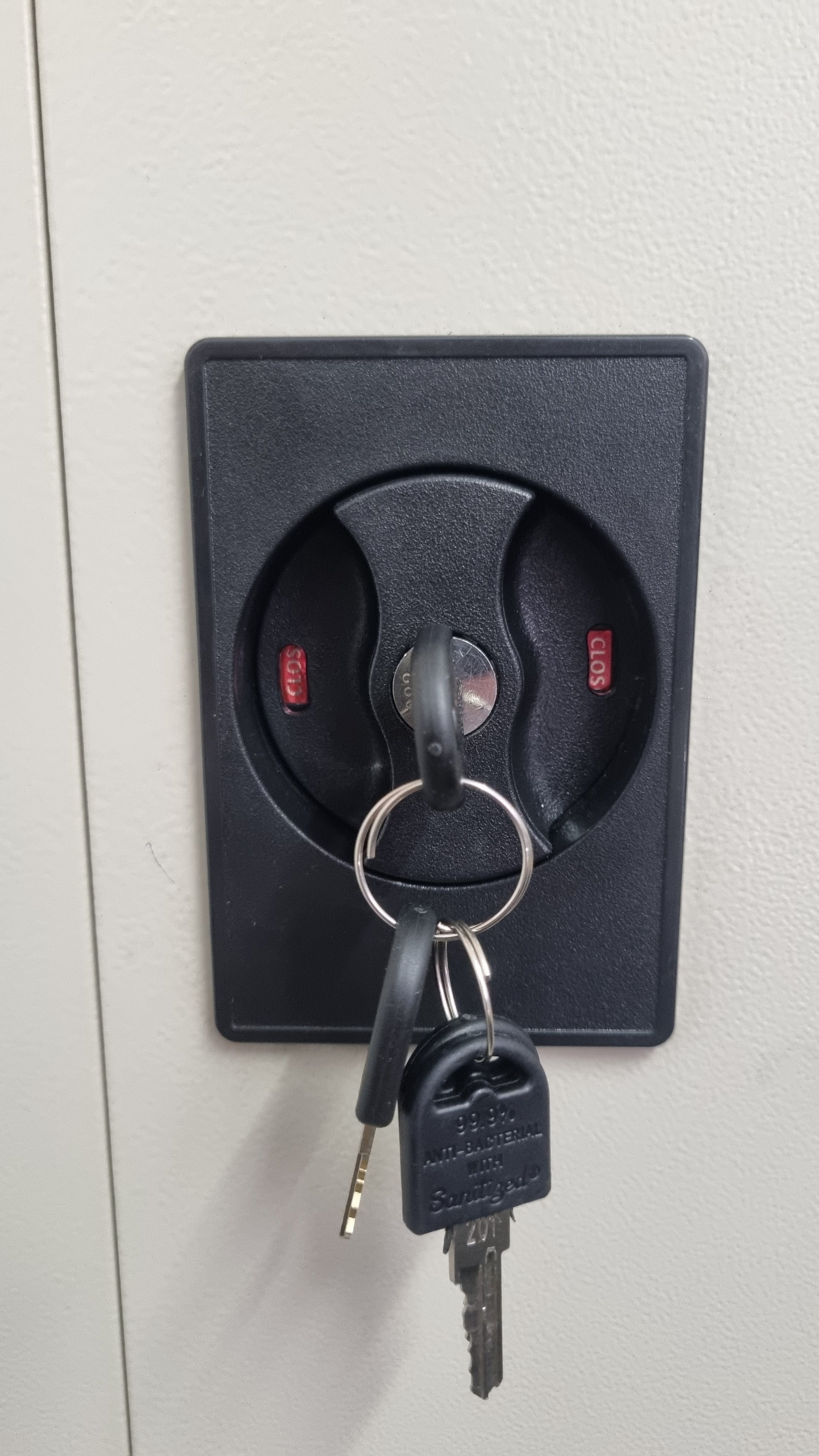 Focus - Maddix 4 Tier Storage & Hanging Cabinet With Safe