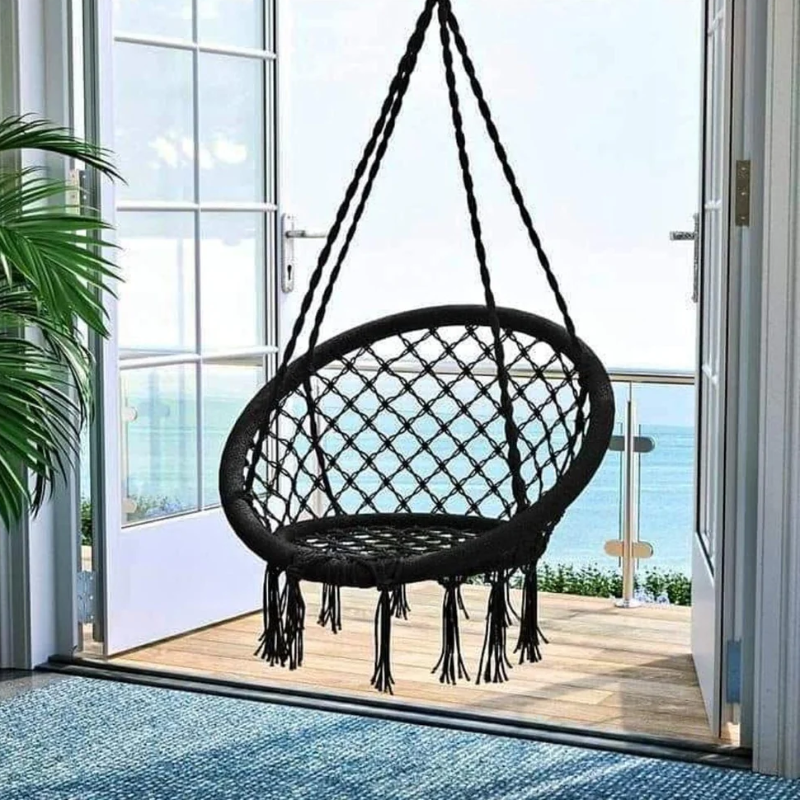 Shayd - Macrame Hammock Swing Chair