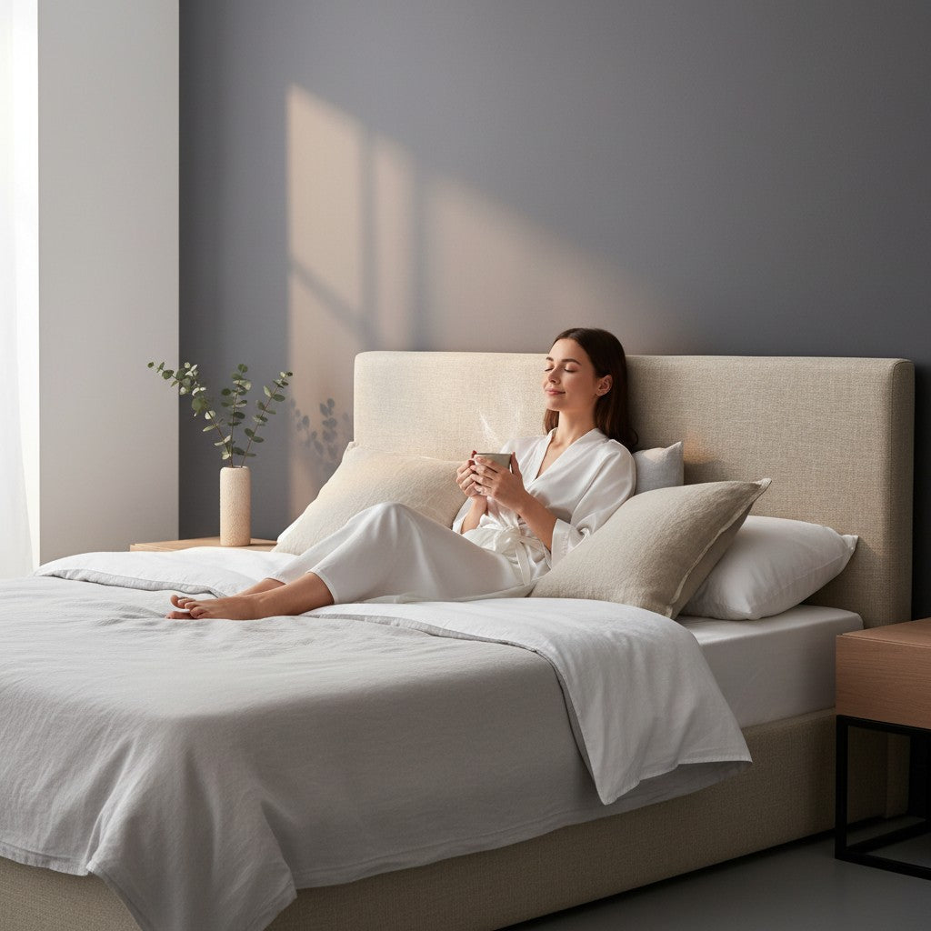 Nu Dekor - Jane Floating/Standing Fabric Headboard