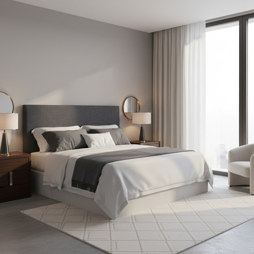 Nu Dekor - Jane Floating/Standing Fabric Headboard
