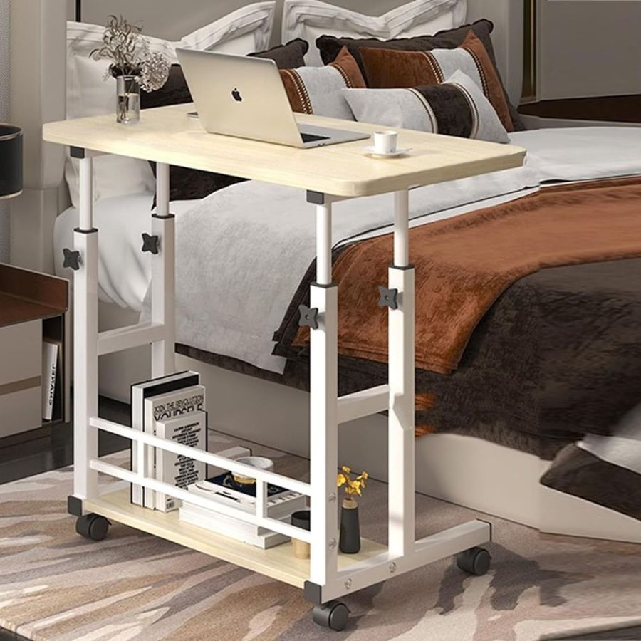 Focus - 3 Tier Multi-Purpose Adjustable Desk Stand & Wheels