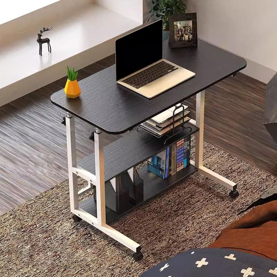 Focus - 3 Tier Multi-Purpose Adjustable Desk Stand & Wheels