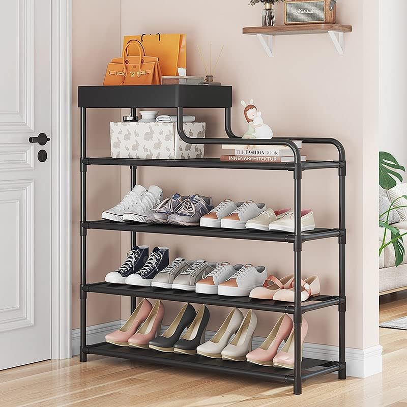 Shoe Rack Shape Nu Dekor - 5 Tier L-Shape Storage Shoe Rack – Homestylez