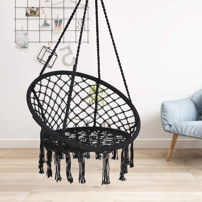 Shayd - Macrame Hammock Swing Chair