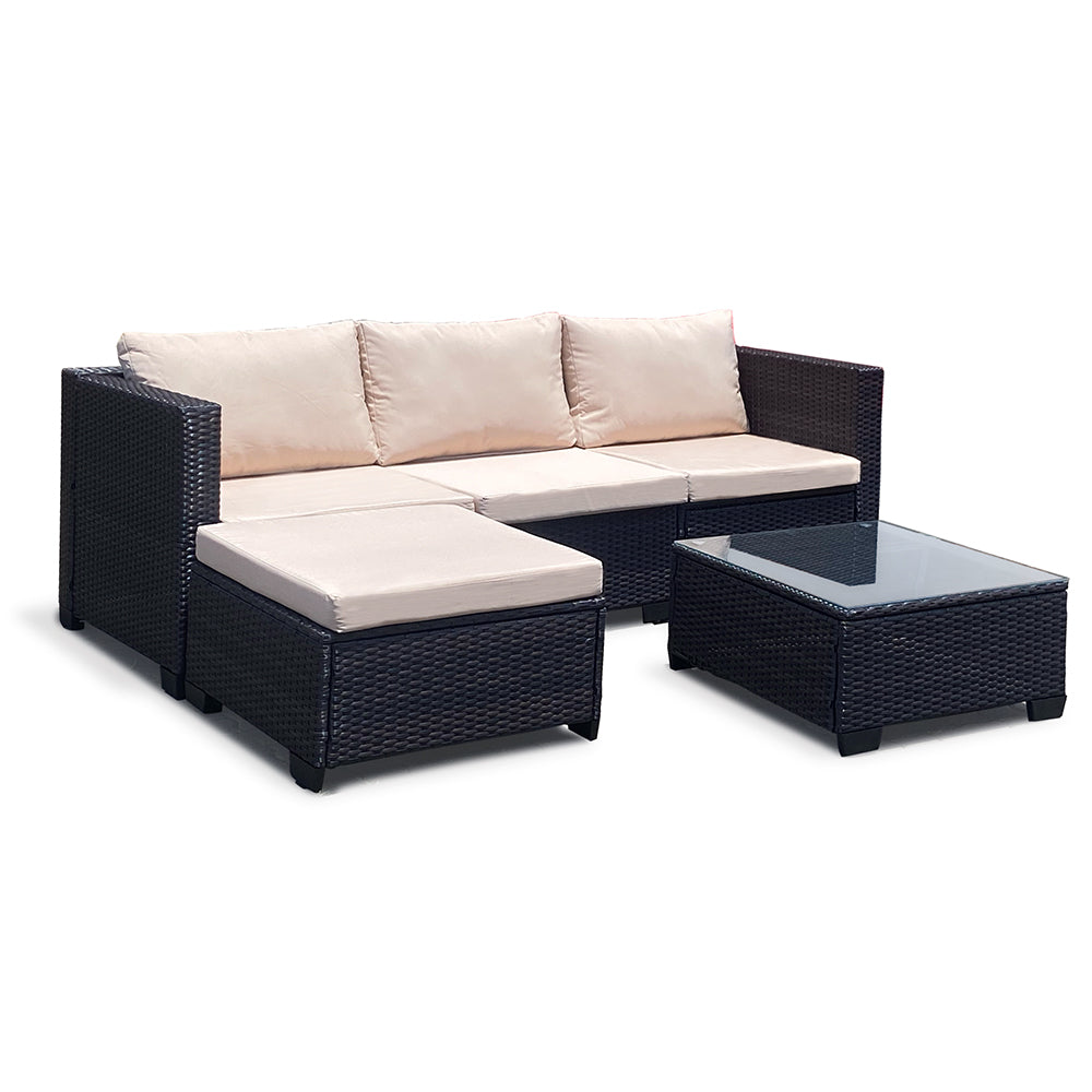 Shayd - 3PC Orlando Outdoor Rattan Patio Set