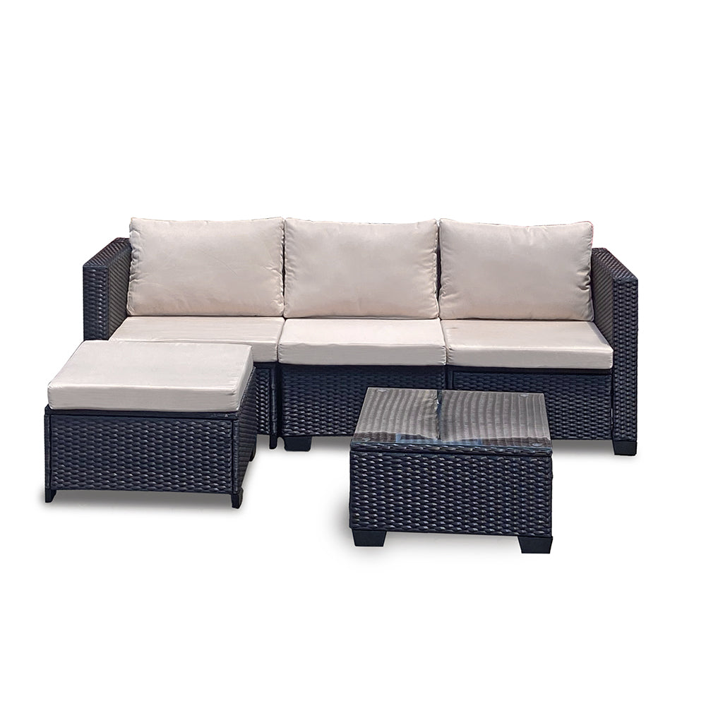Shayd - 3PC Orlando Outdoor Rattan Patio Set