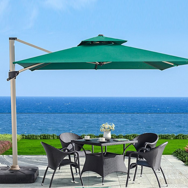 Shayd - 3m Sky Outdoor Cantilever Umbrella