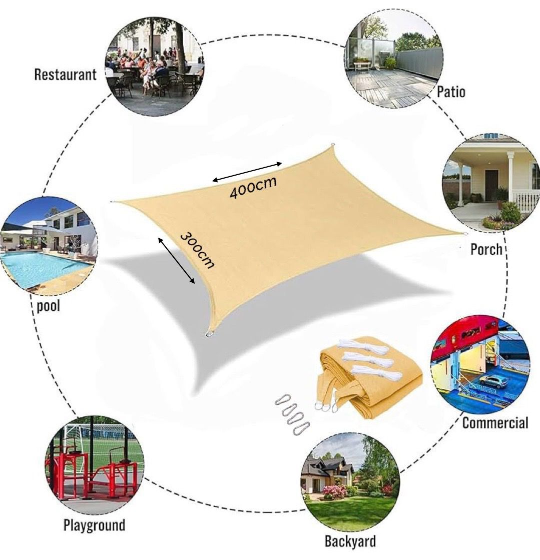 Shayd - 4m Sun Shade Sail