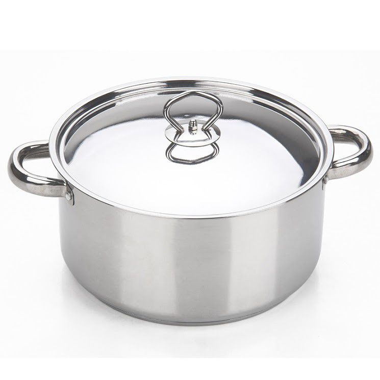 HomePro - Set Of 15 Piece Stainless Steel Cookware