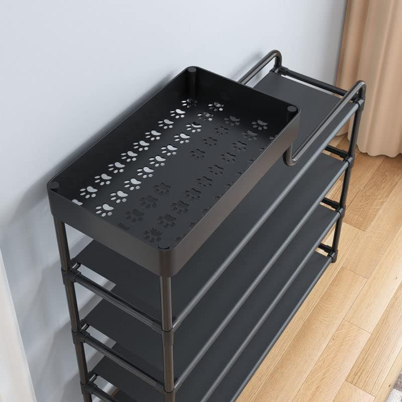 Nu Dekor - 5 Tier L-Shape Storage Shoe Rack