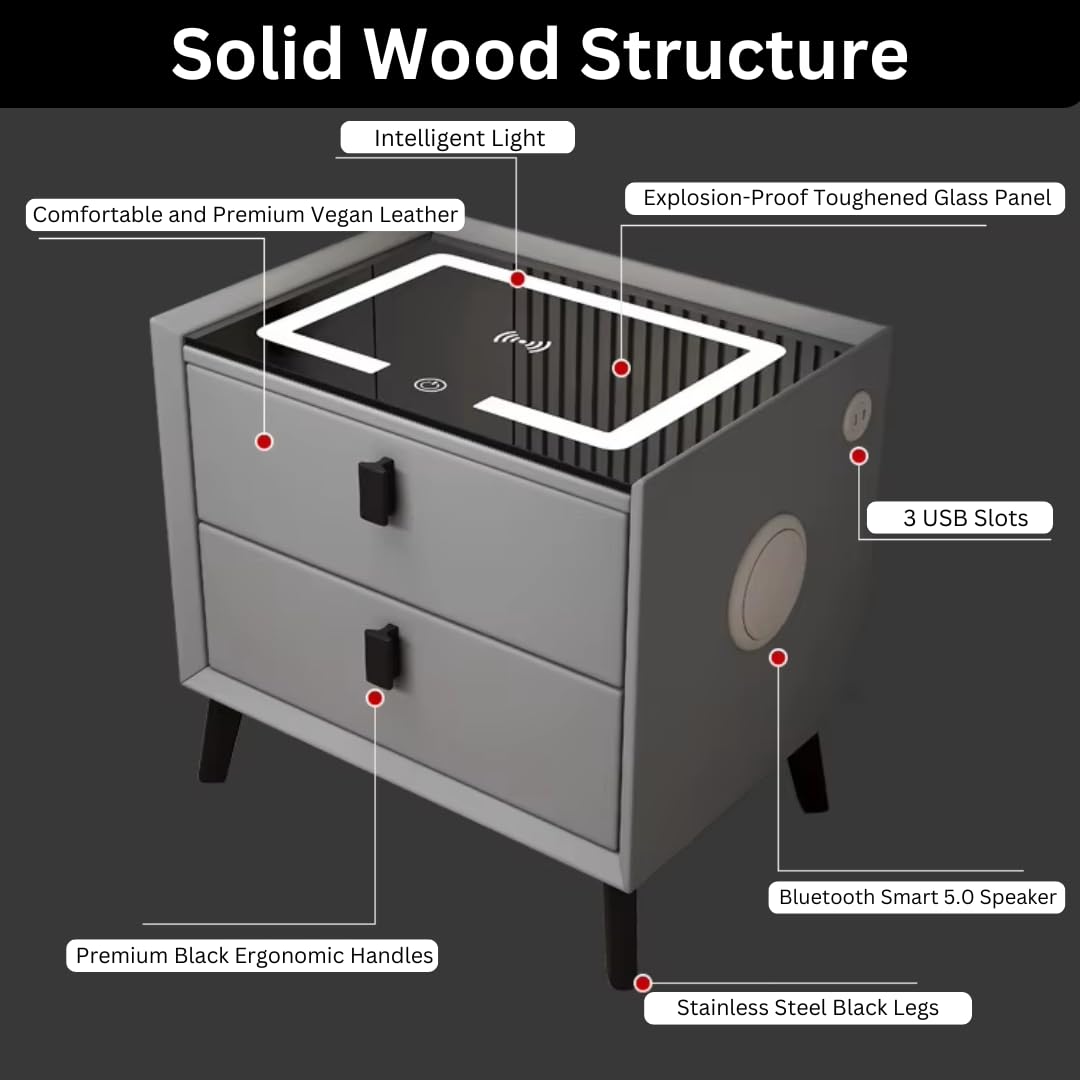 Nu Dekor - Nexus Intelligent Bedside Pedestal