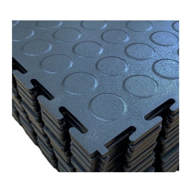 Shayd - Industrial 6mm Interlocking Rubber Tiles