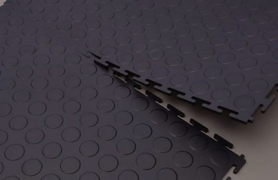 Shayd - Industrial 6mm Interlocking Rubber Tiles