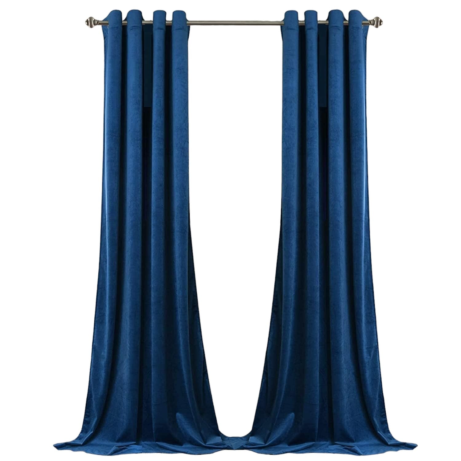 Nu Dekor - 3m Velvet Blackout Eyelet Curtains