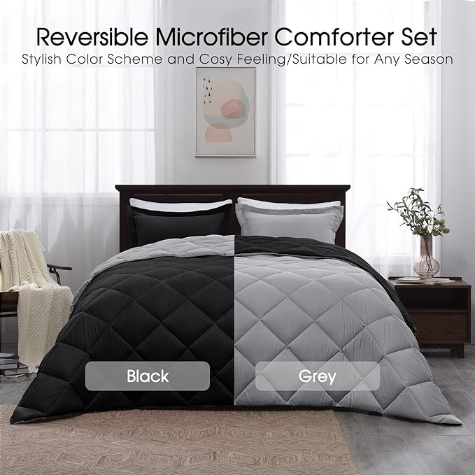 Nu Dekor - Reversible 5pc Comforter Set