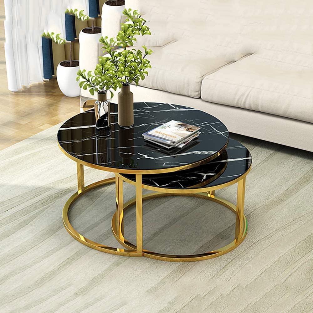 Nu Dekor - Amira Nesting Coffee Tables