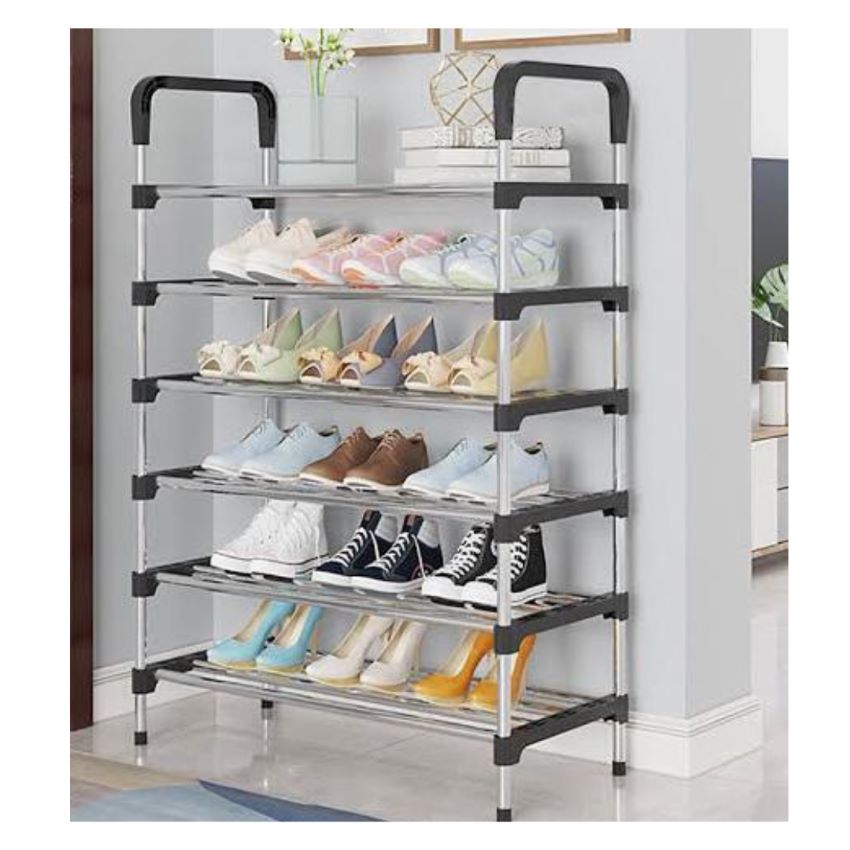 Nu Dekor - 6 Tier Storage Shoe Rack