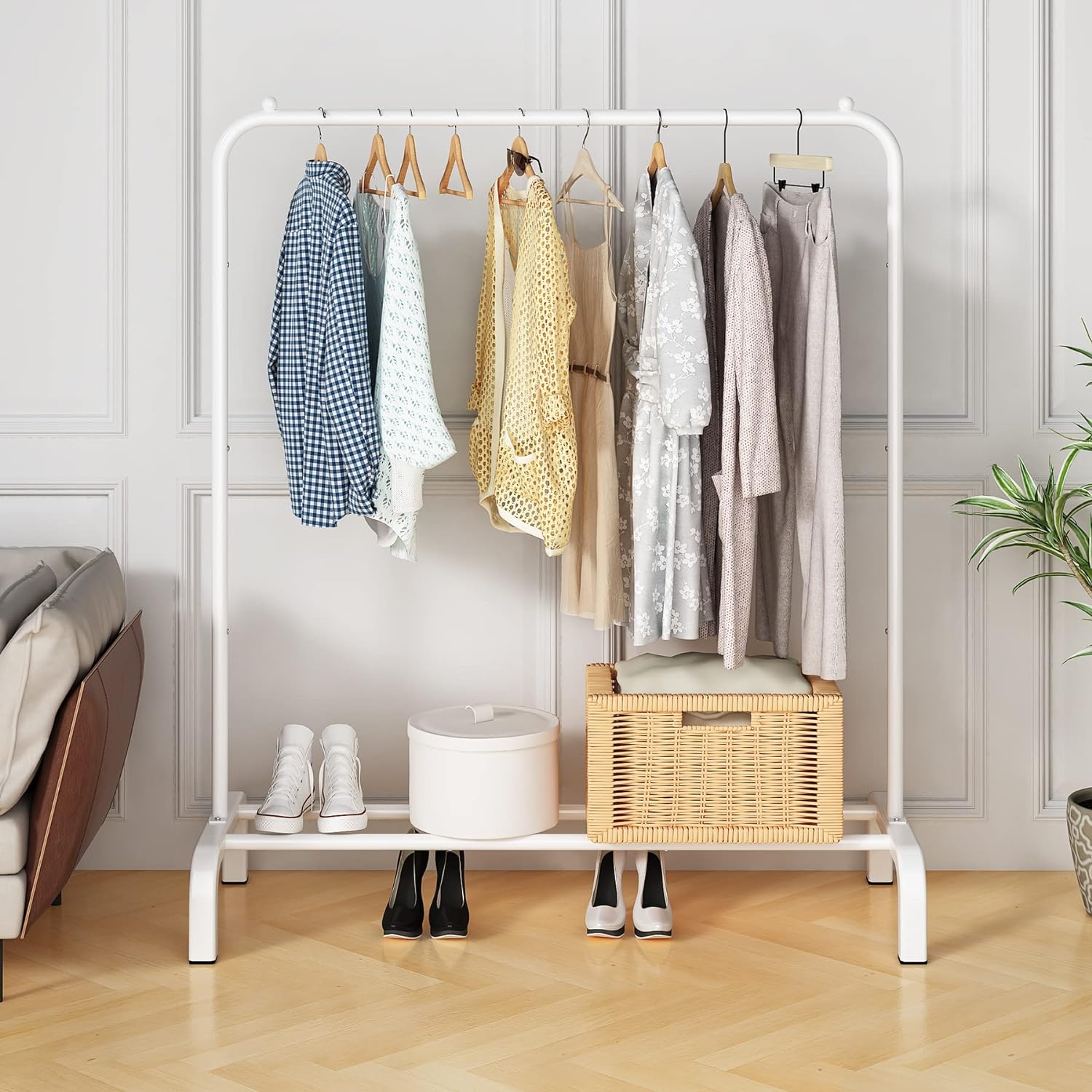 Nu Dekor - Heavy Duty Clothing Rail Storage Rack