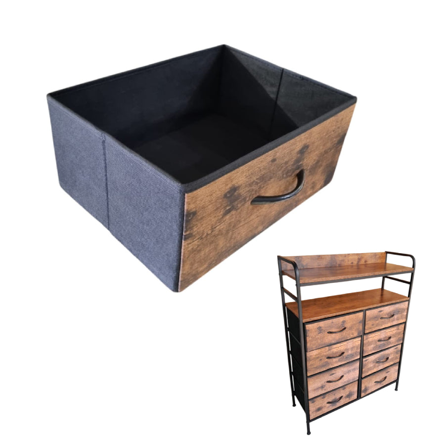 Nudekor - 8 Drawer Chester Storage Unit