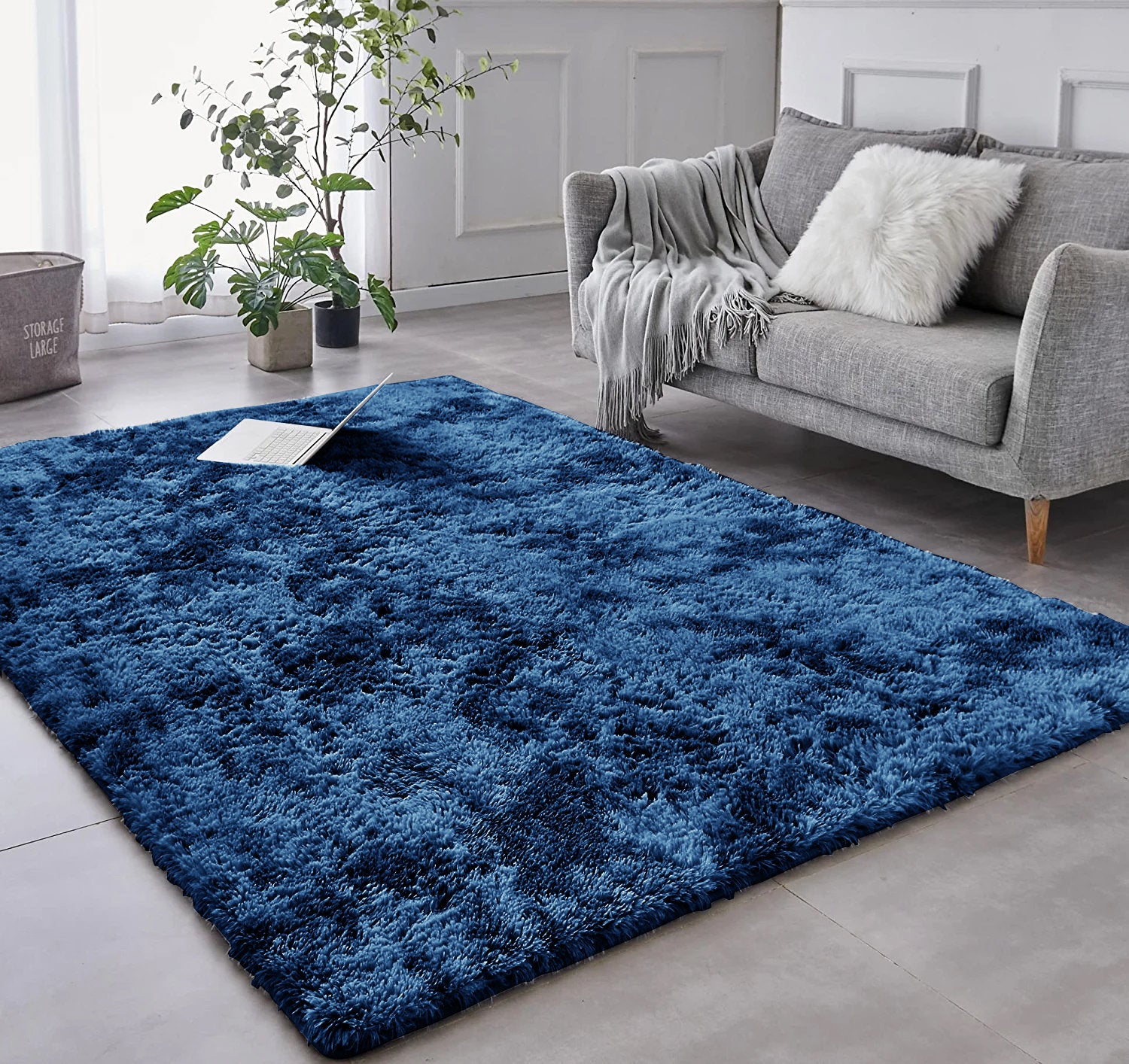 Nu Dekor - Soft Slim Fluffy Rug Carpet - 150 x 200cm