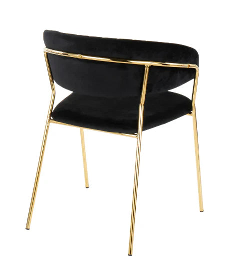 Nu Dekor - Arya Velvet Dining Chair - Set of 2