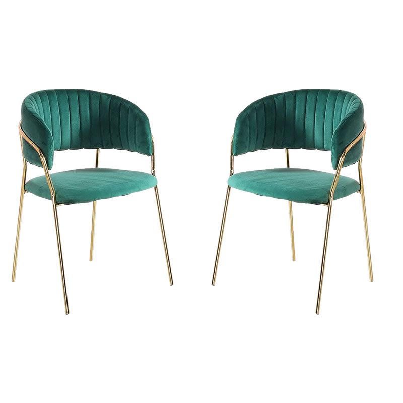 Nu Dekor - Arya Velvet Dining Chair - Set of 2