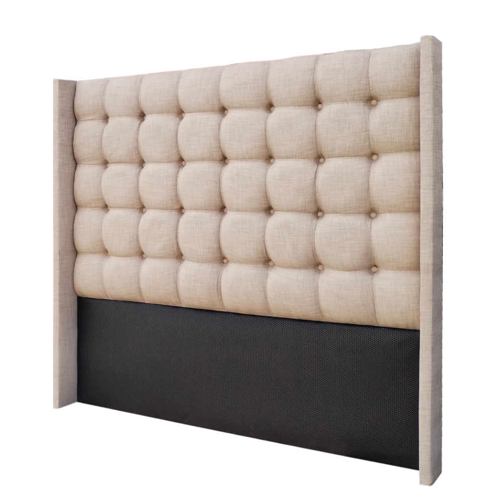 Nu Dekor - Benno Button Winged Headboard