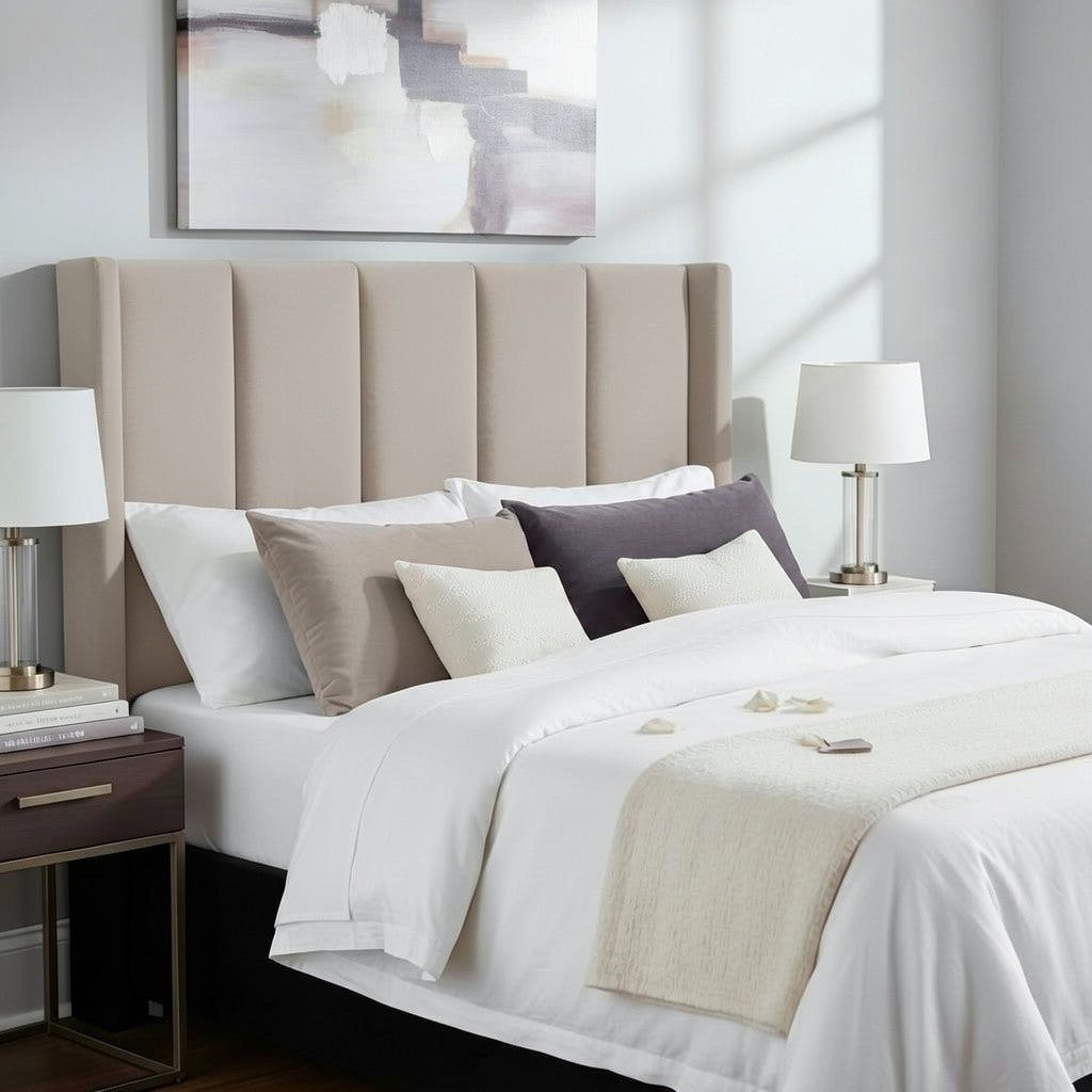 Nu Dekor - Alice Velvet Paneled Headboard