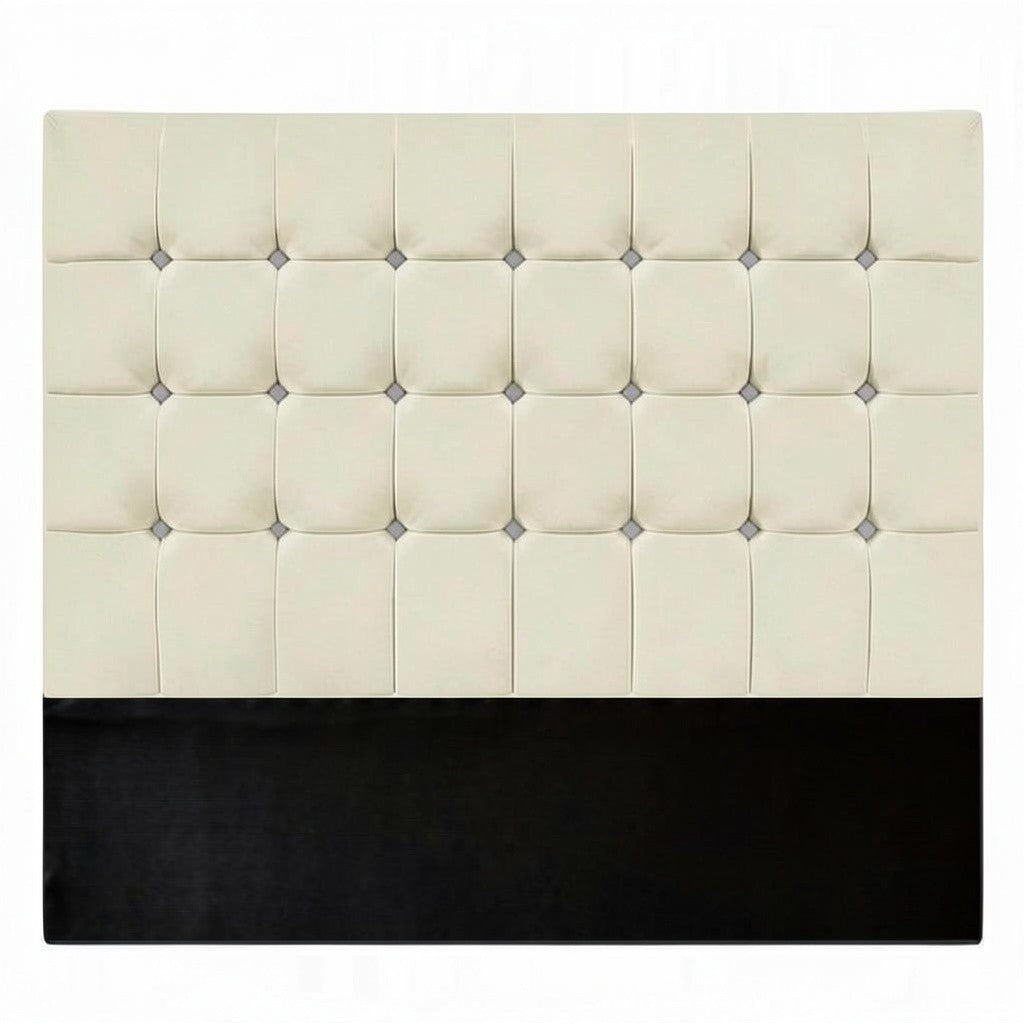 Nu Dekor - Benned Button Velvet Headboard