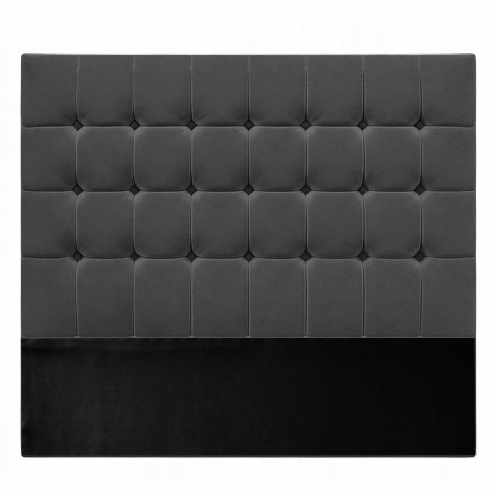 Nu Dekor - Benned Button Velvet Headboard