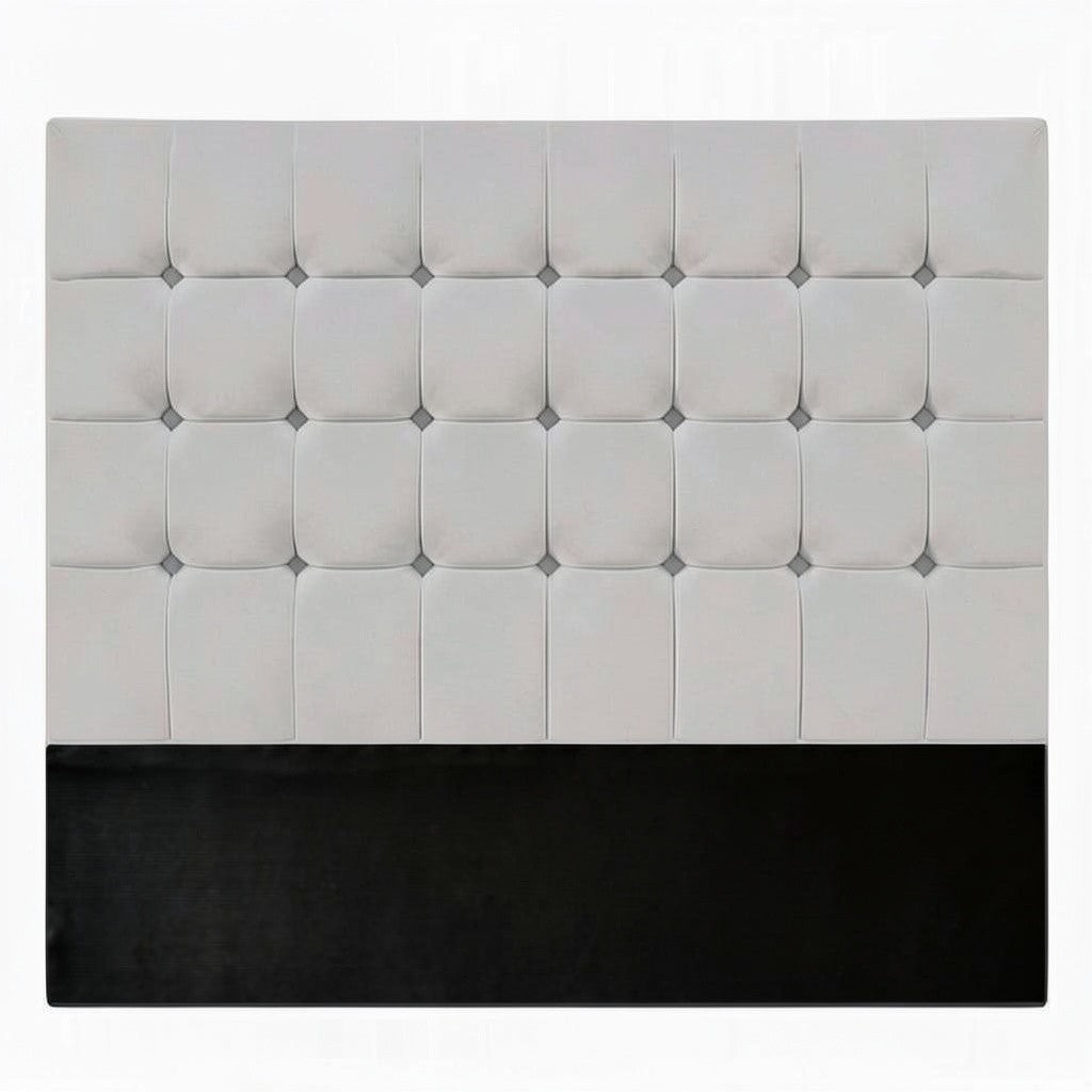 Nu Dekor - Benned Button Velvet Headboard