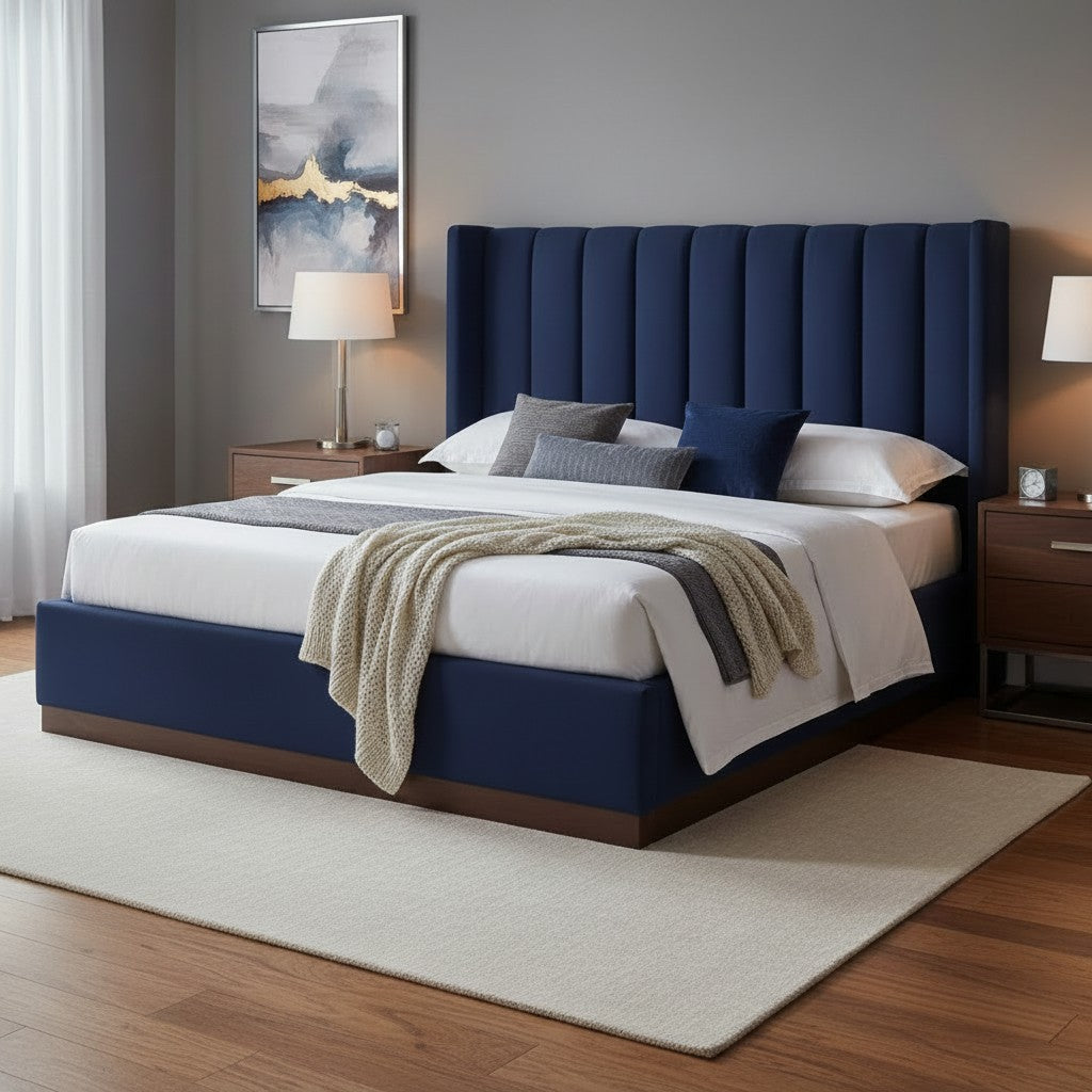 Nu Dekor - Camilla Velvet Paneled Tufted Headboard