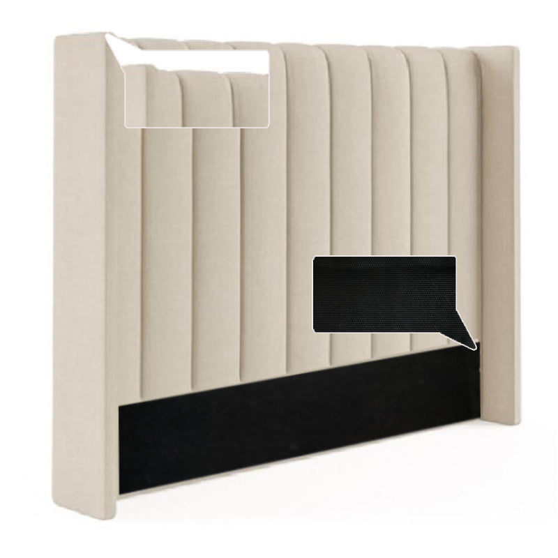 Nu Dekor - Camilla Velvet Paneled Tufted Headboard