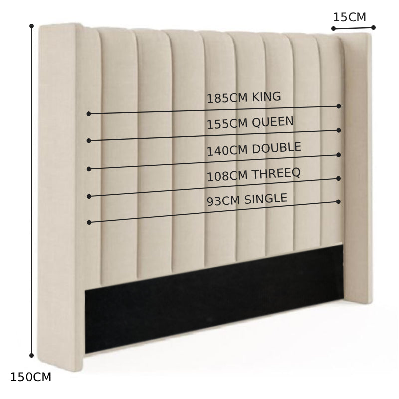 Nu Dekor - Camilla Velvet Paneled Tufted Headboard