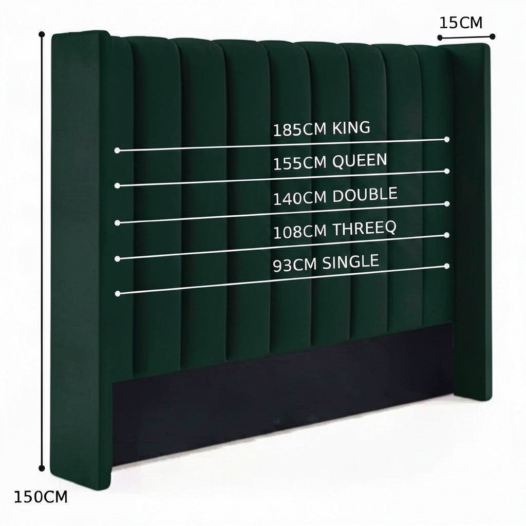 Nu Dekor - Camilla Velvet Paneled Tufted Headboard
