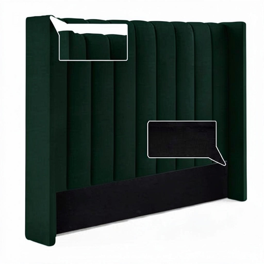 Nu Dekor - Camilla Velvet Paneled Tufted Headboard