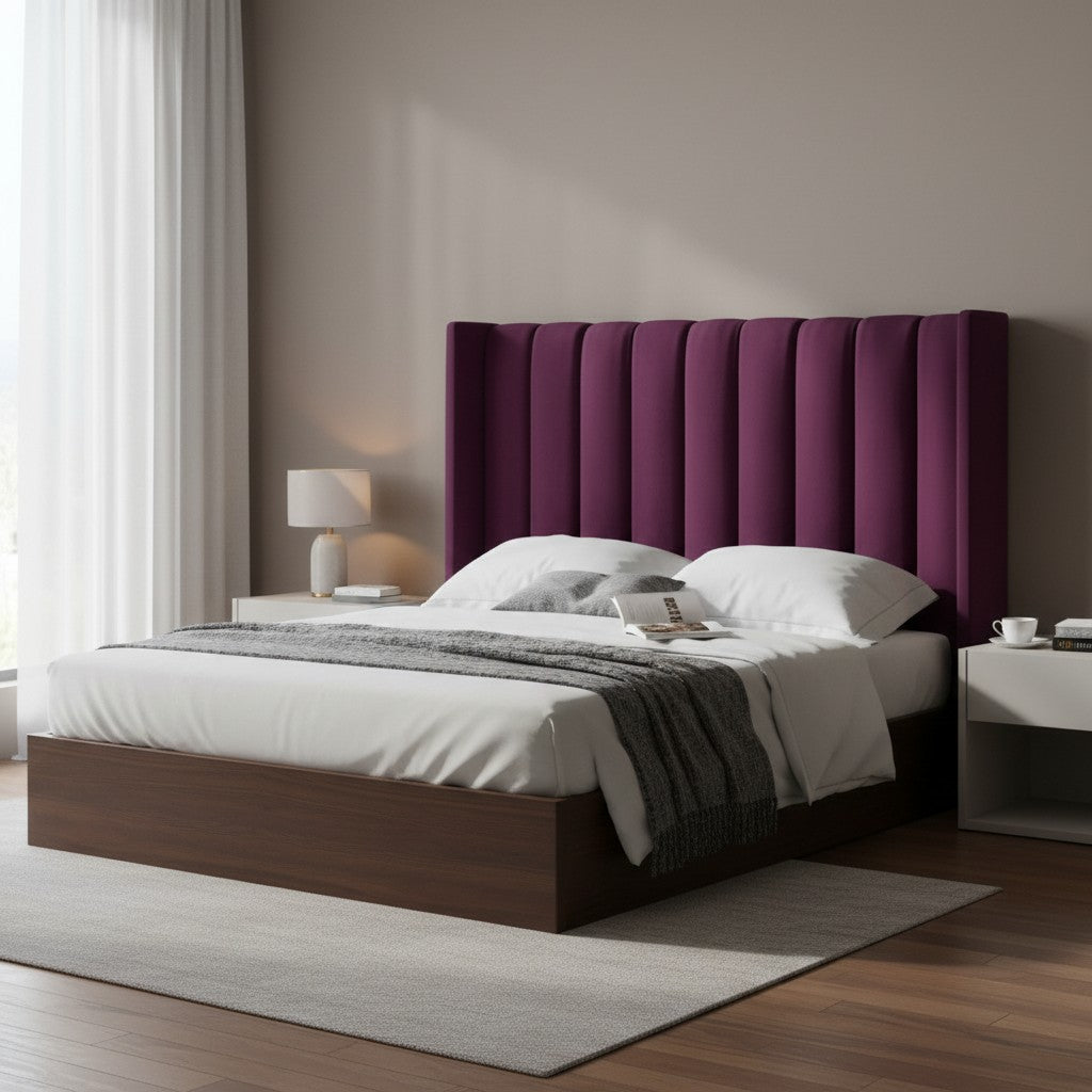 Nu Dekor - Camilla Velvet Paneled Tufted Headboard