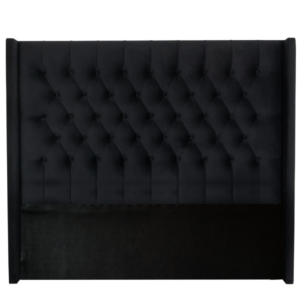 Nu Dekor - Diamante Velvet Paneled Tufted Headboard