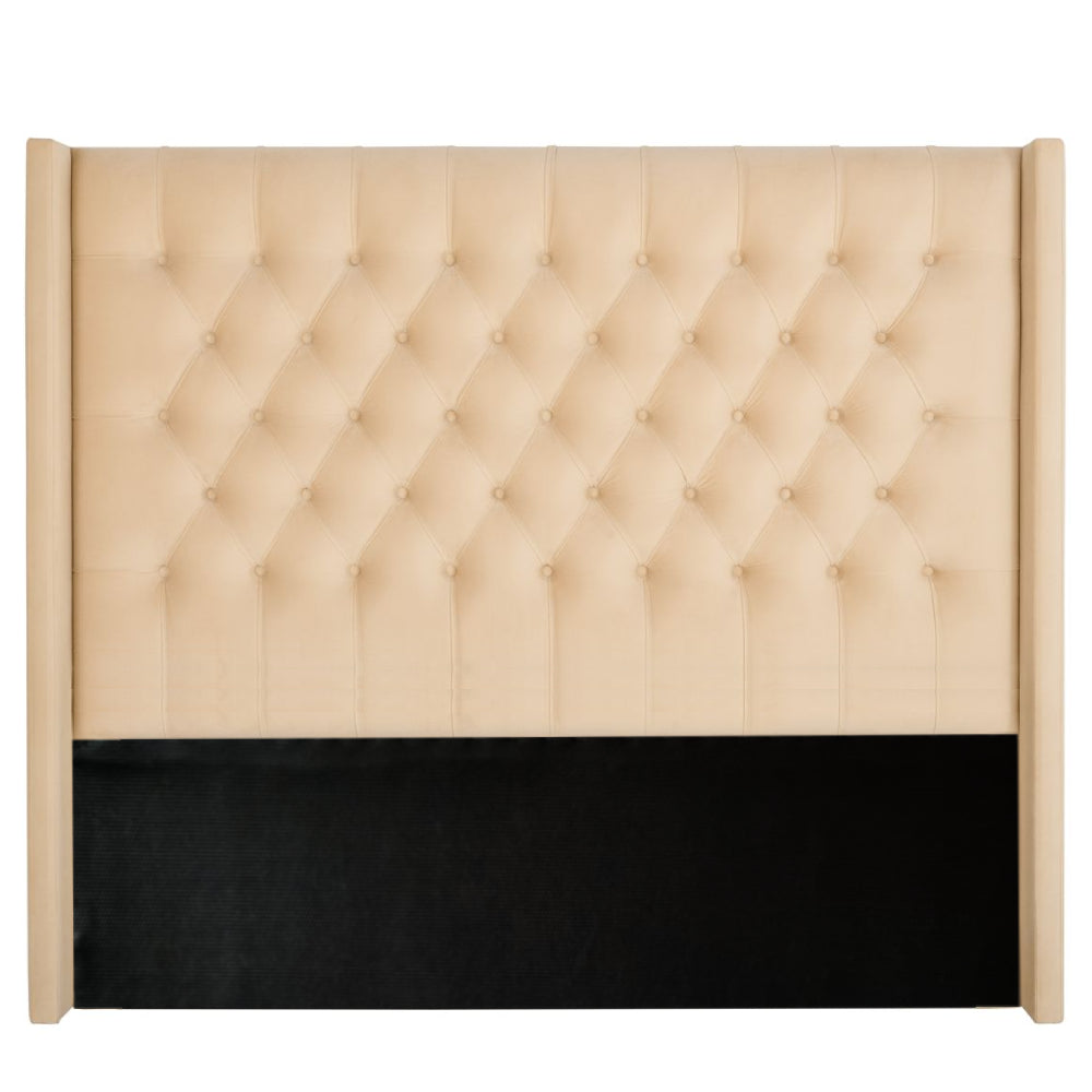 Nu Dekor - Diamante Velvet Paneled Tufted Headboard