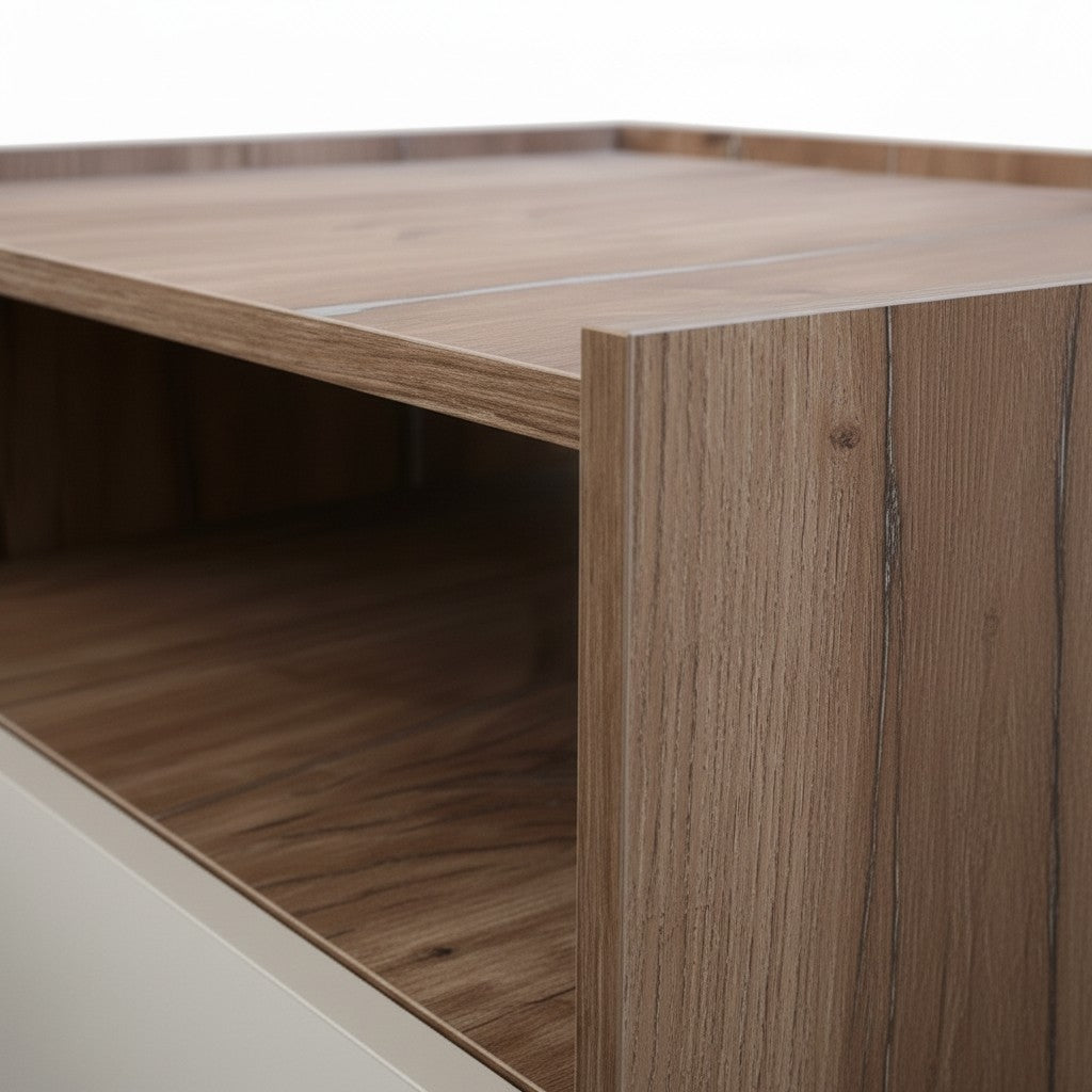 Nu Dekor - 2 Tone Anchor Bedside Pedestal