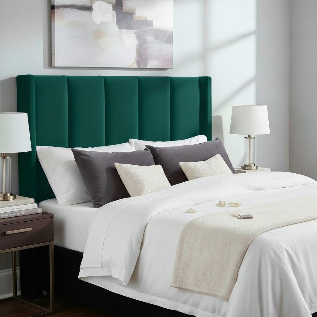 Nu Dekor - Alice Velvet Paneled Headboard
