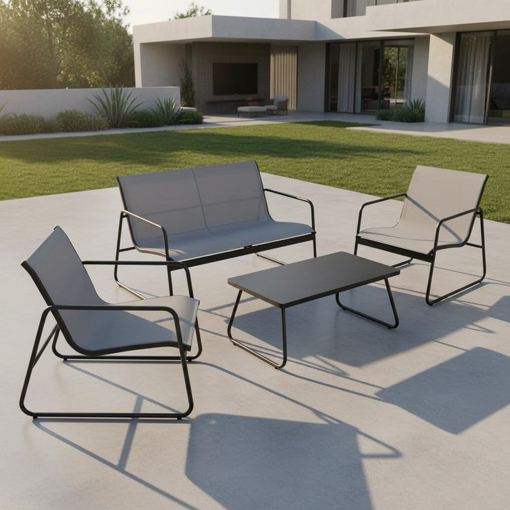 Shayd - 4pc Stanely Outdoor Patio Set