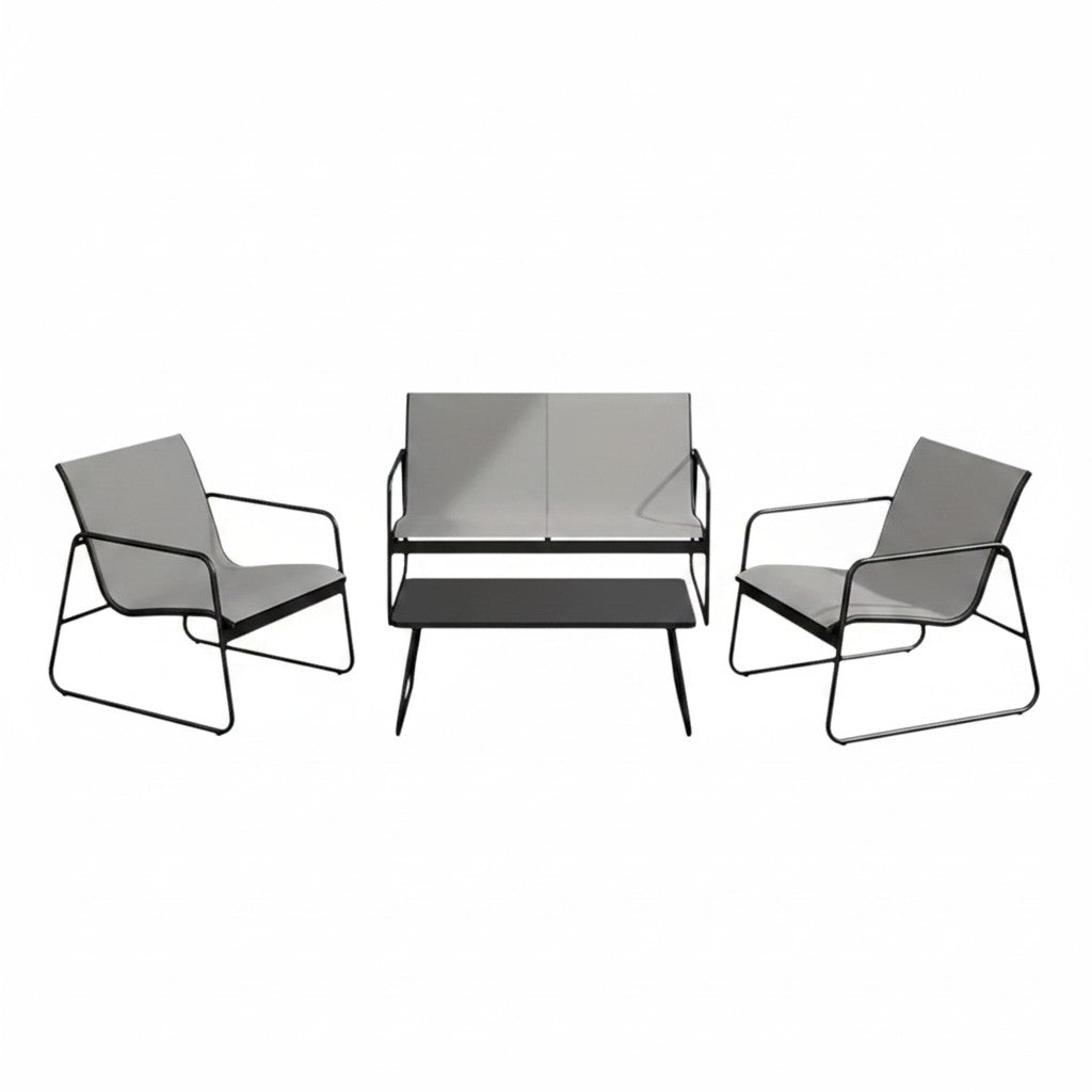 Shayd - 4pc Stanely Outdoor Patio Set