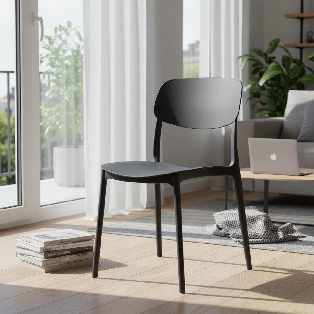 Nu Dekor - Ezy Stack Minimalist Chair - Set of 2