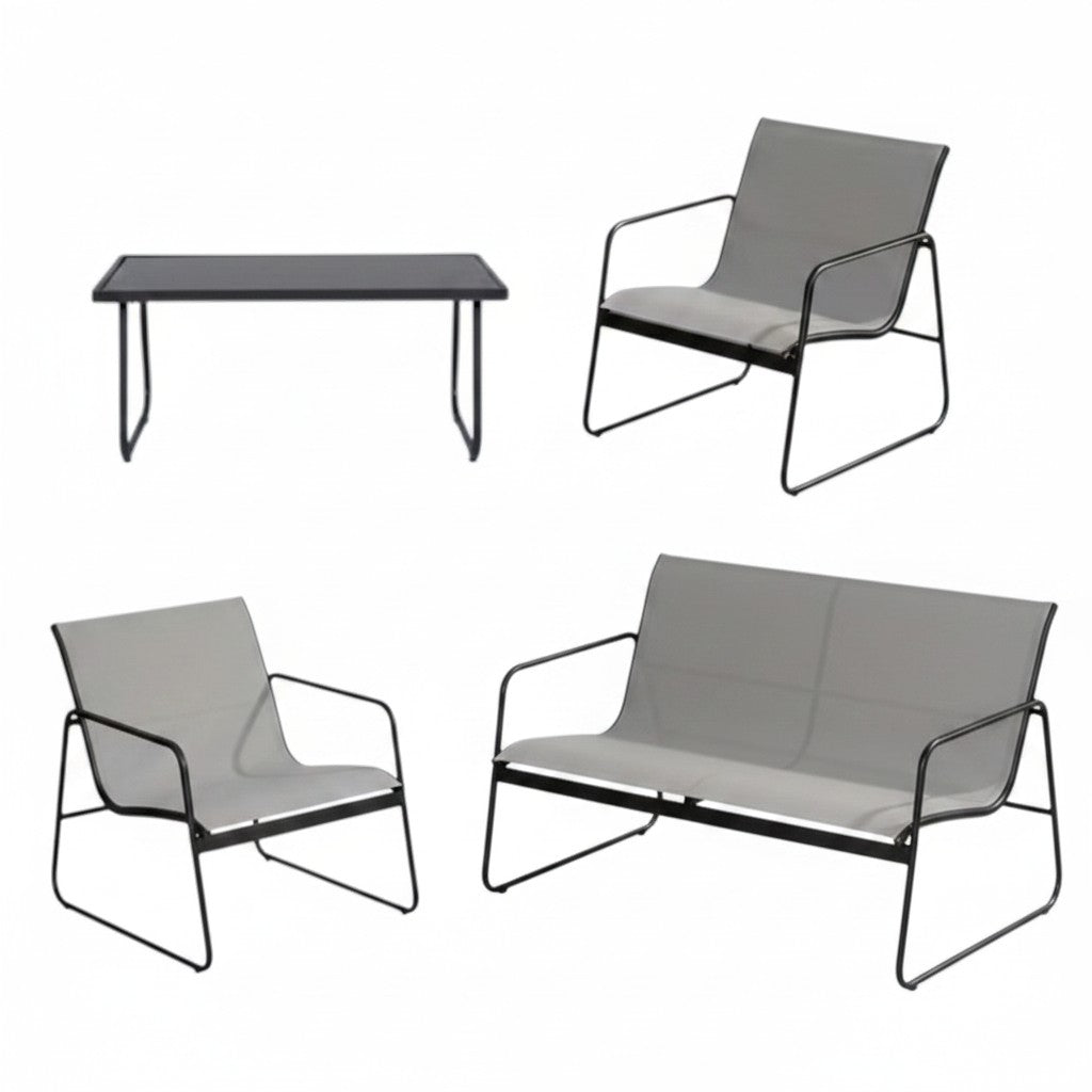 Shayd - 4pc Stanely Outdoor Patio Set