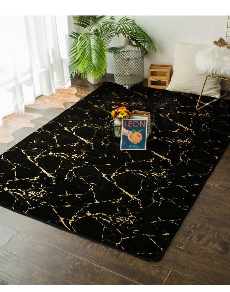 Nu Dekor - 3D Marble Design Carpet - 150 x 200cm