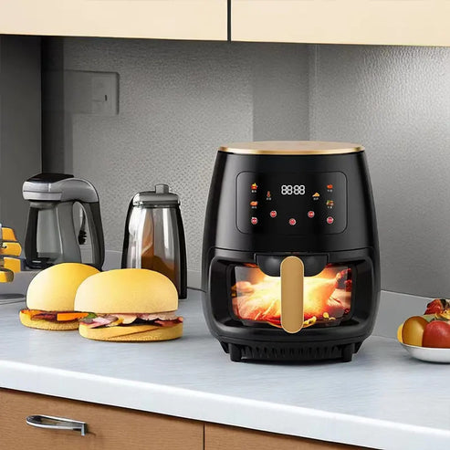 6L 7-in-1 LED Clear View Display Air Fryer